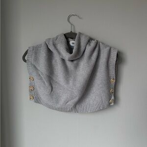 Old Navy Girls Gray Knit Blouse